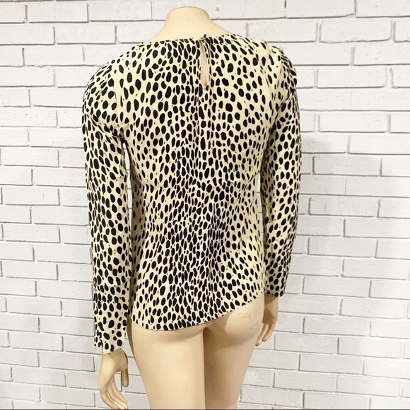 J.Crew Women’s Animal Print Top - Picture 4 of 5